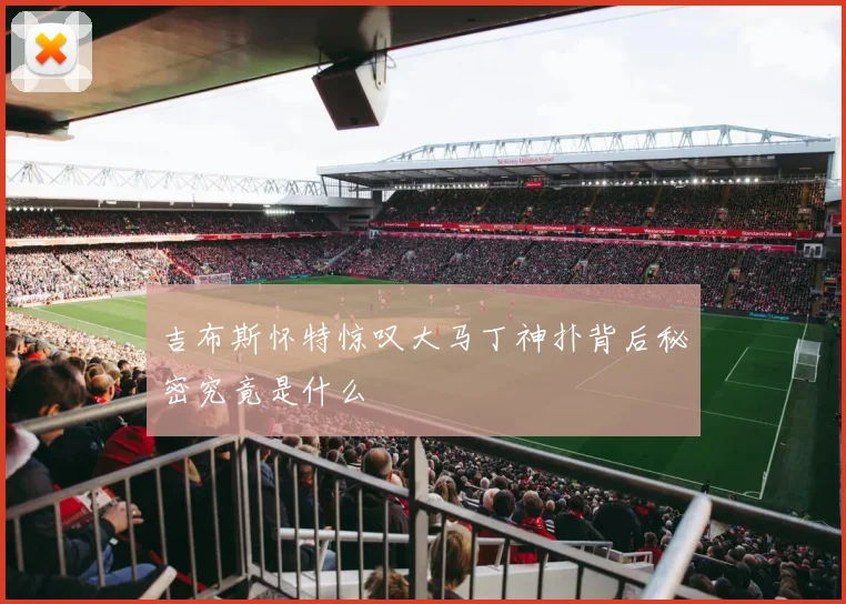 吉布斯怀特惊叹大马丁神扑背后秘密究竟是什么